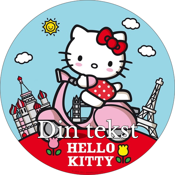 Hello Kitty Spiselig Kakebilde