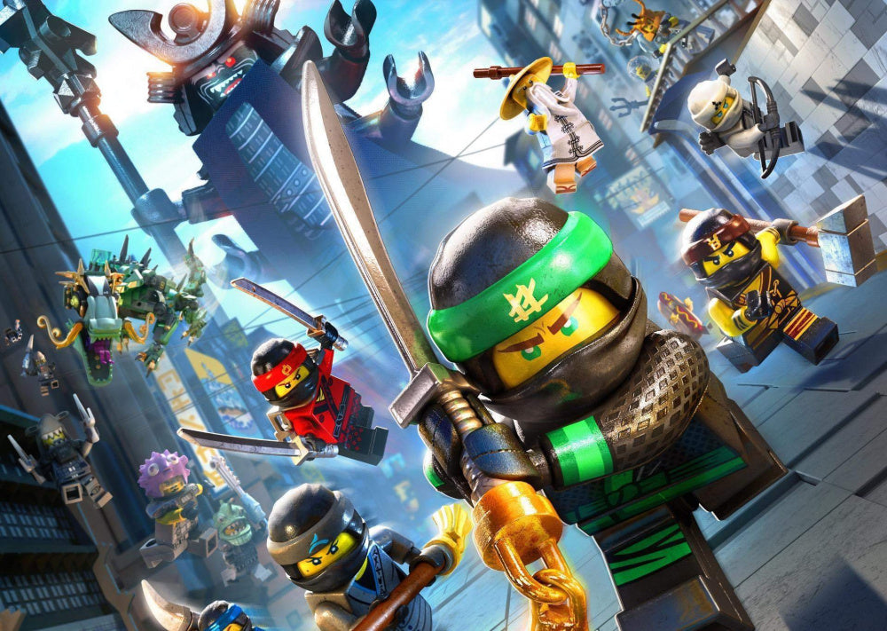 Ninjago Kakebilde, Sukkerpapir