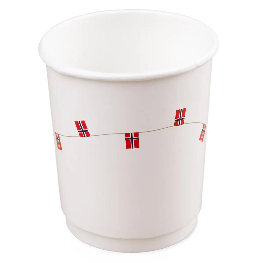 Norgesflagg, Kopper 6 stk