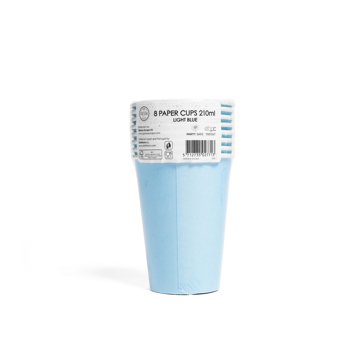 Kopper, Light blue, 8 stk.