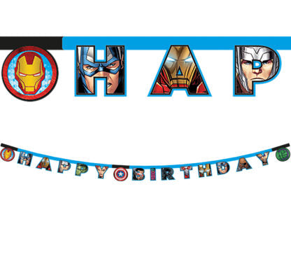 Avengers, Happy Birthday Banner
