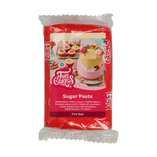Fondant, Rød, 250 g