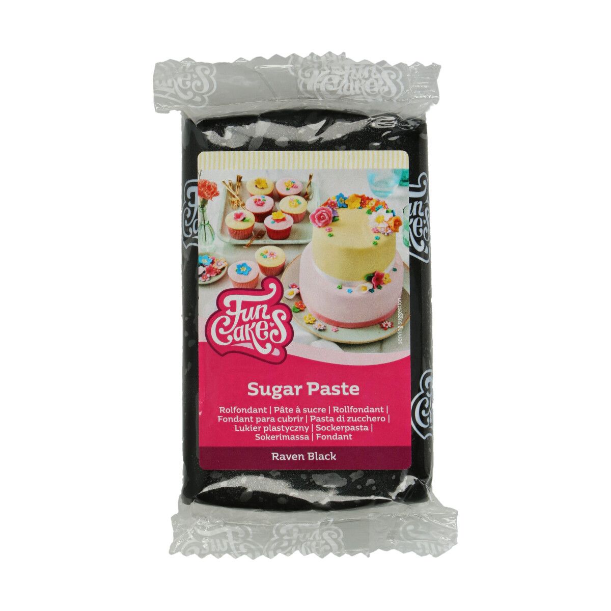 Fondant, Svart, 250 g