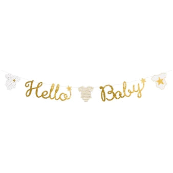Hello Baby Babyshower, Banner