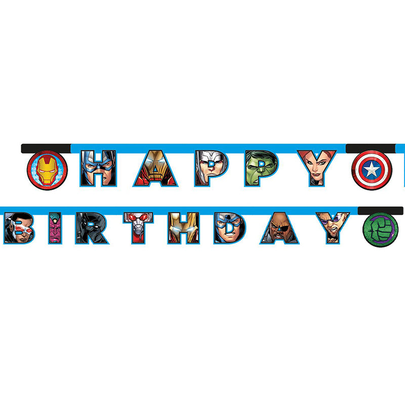 Avengers, Happy Birthday Banner