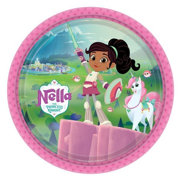 Prinsesse Nella, Tallerkener 8 stk