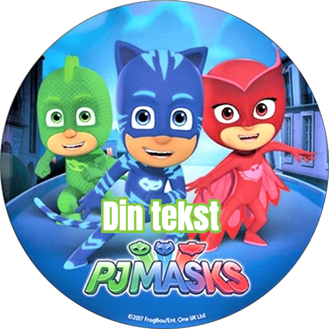 PJMasks 2 spiselig kakebilde