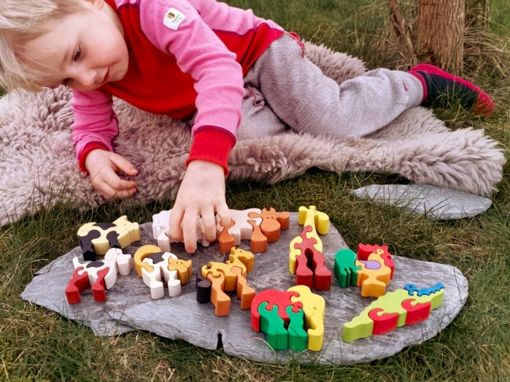 Frosk Pusledyr i tre