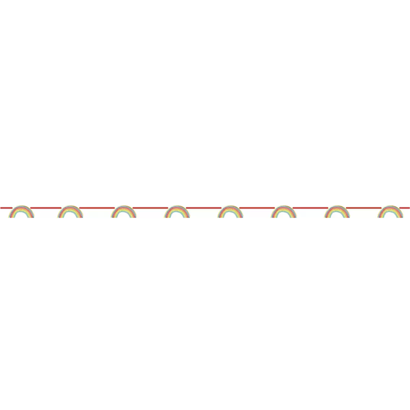 Regnbue, Bannere 230 cm