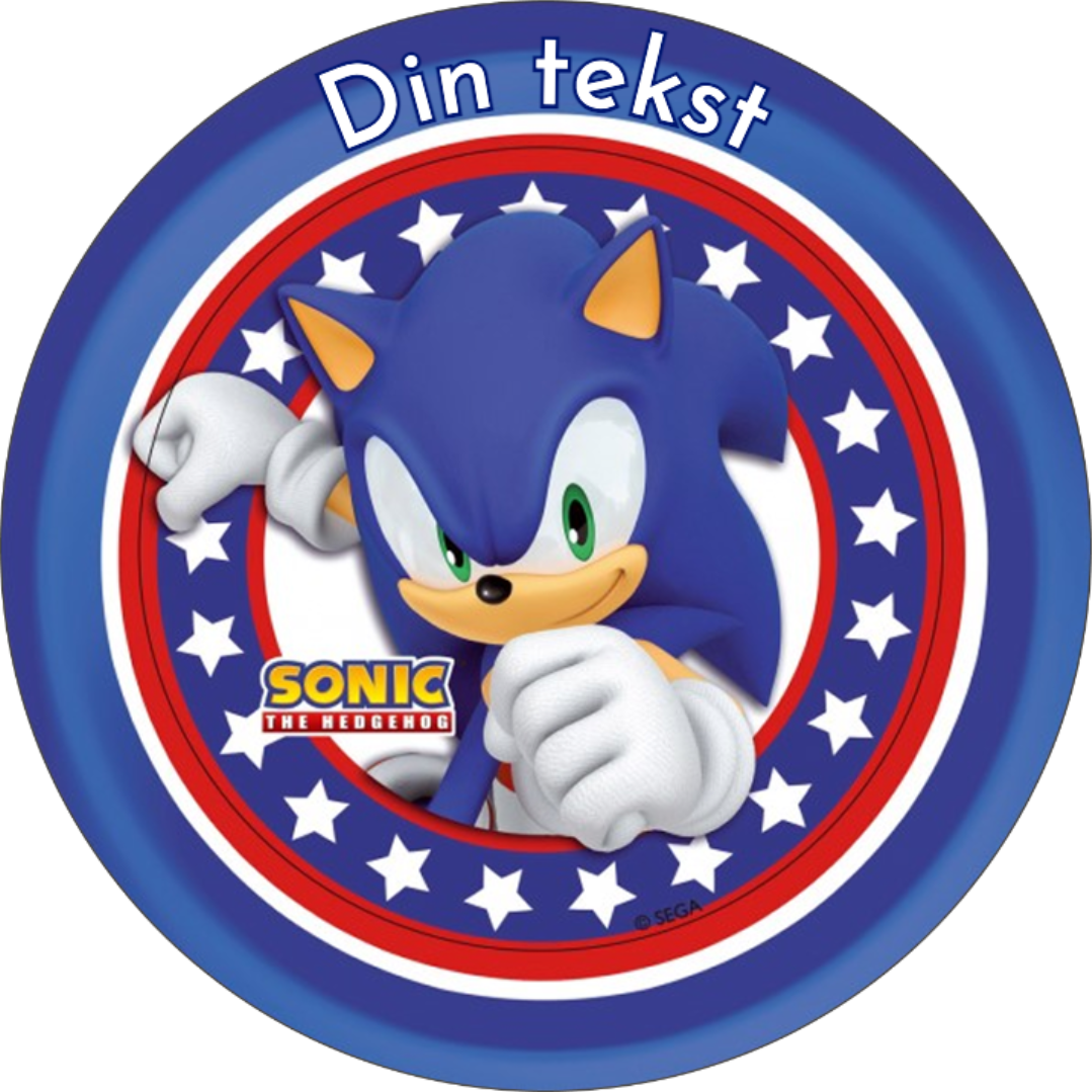 Sonic spiselig kakebilde