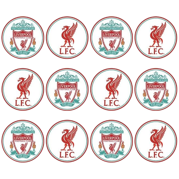 Liverpool, Muffinsbilder 12 stk