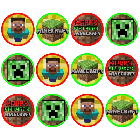 Pixel, Muffinsbilder 12 stk