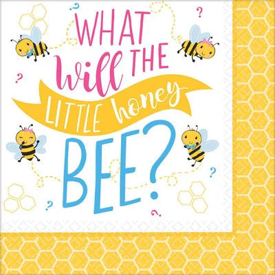 What Will The Little Honey Bee? servietter, 20 stk