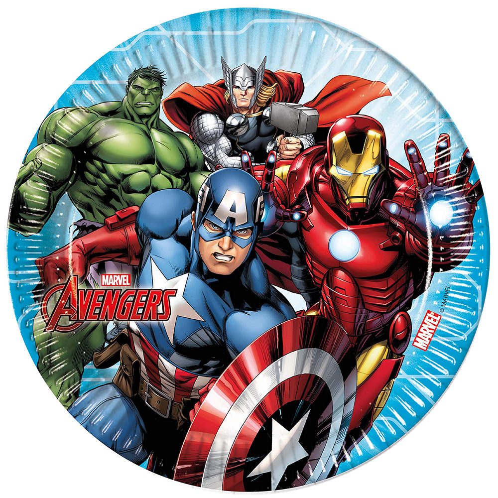 Mighty Avengers, Tallerkener, 8stk