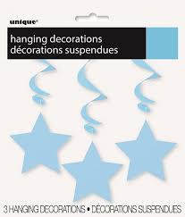 Baby Shower Gutt, Hengende Stjerne Dekorasjon