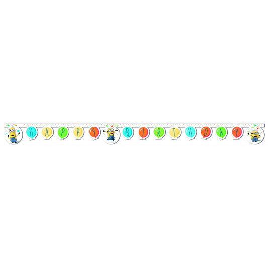 Minions, Happy Birthday Banner