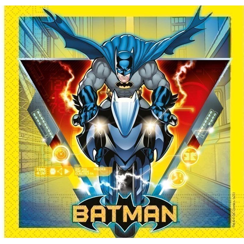 Batman Servietter, 20 stk
