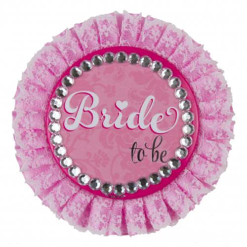 Bride To Be Deluxe Badge, 1 stk