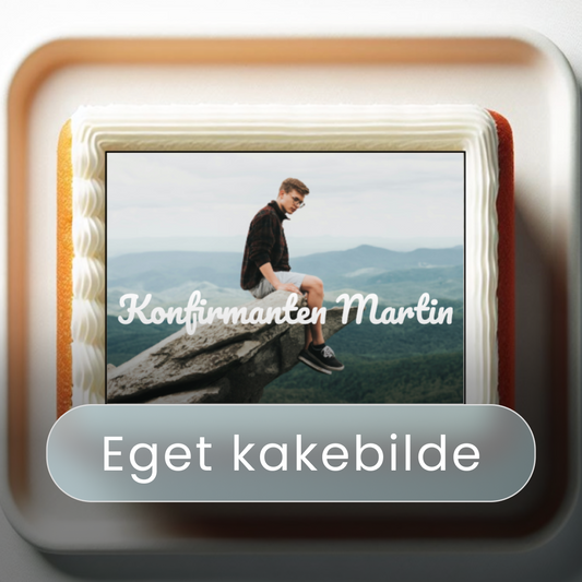 Eget Kakebilde Firkantet
