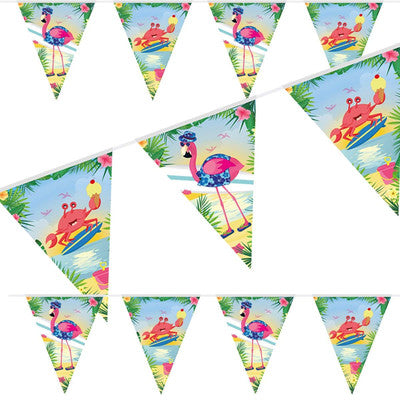 Flamingo, Flaggbanner 10m