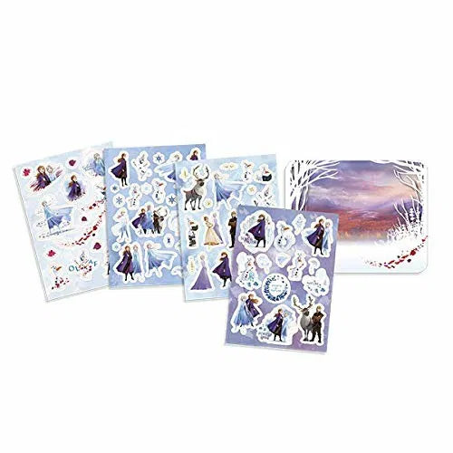 Frozen Vindu Klistremerker, 70 stk