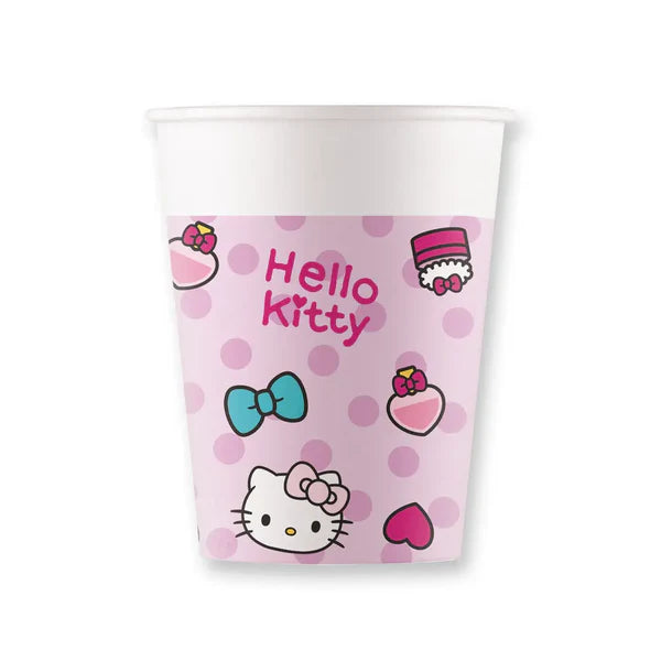 Hello Kitty Kopper, 8 stk