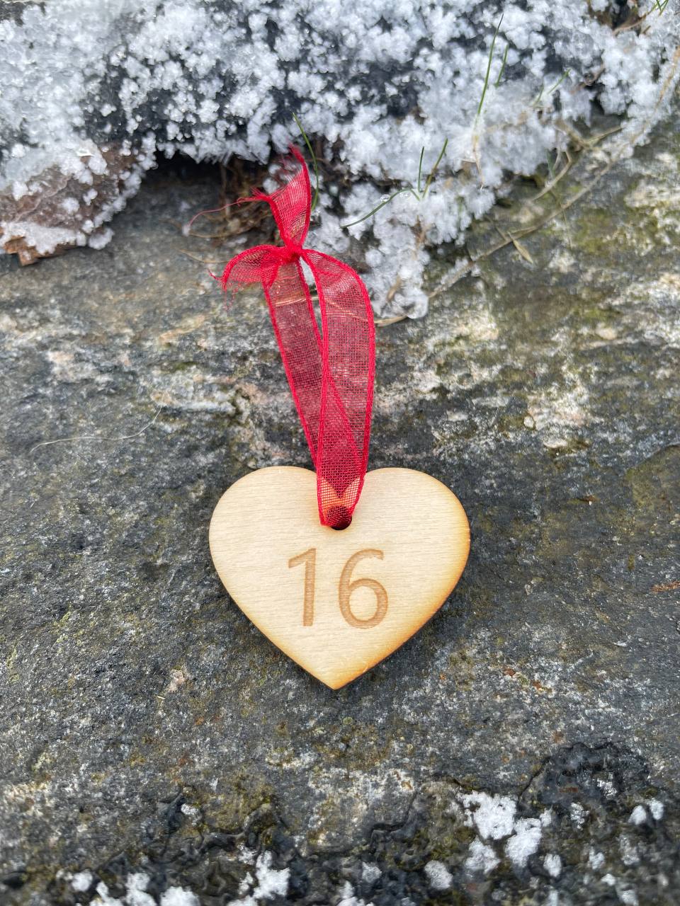 Adventskalender Tall - Hjerter