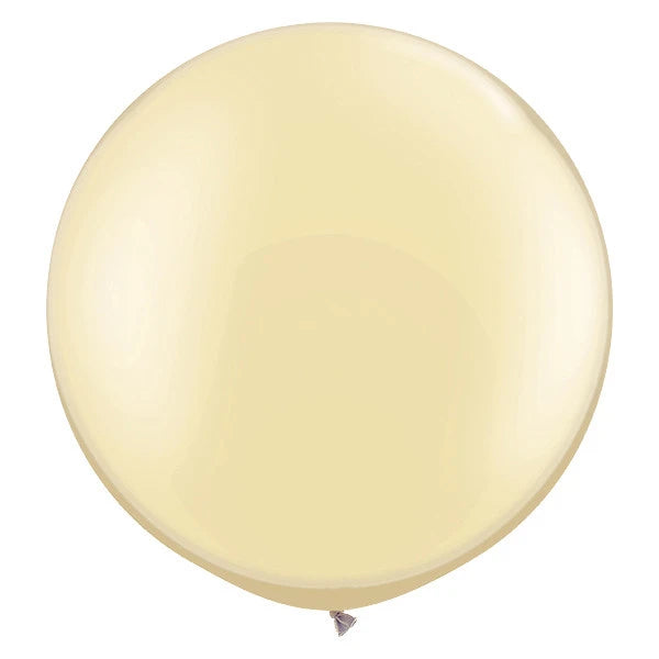 Super Mega Hvit Ballong 2 stk