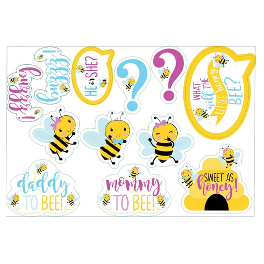 Utskjæringer - Gender Reveal What Will It Bee?