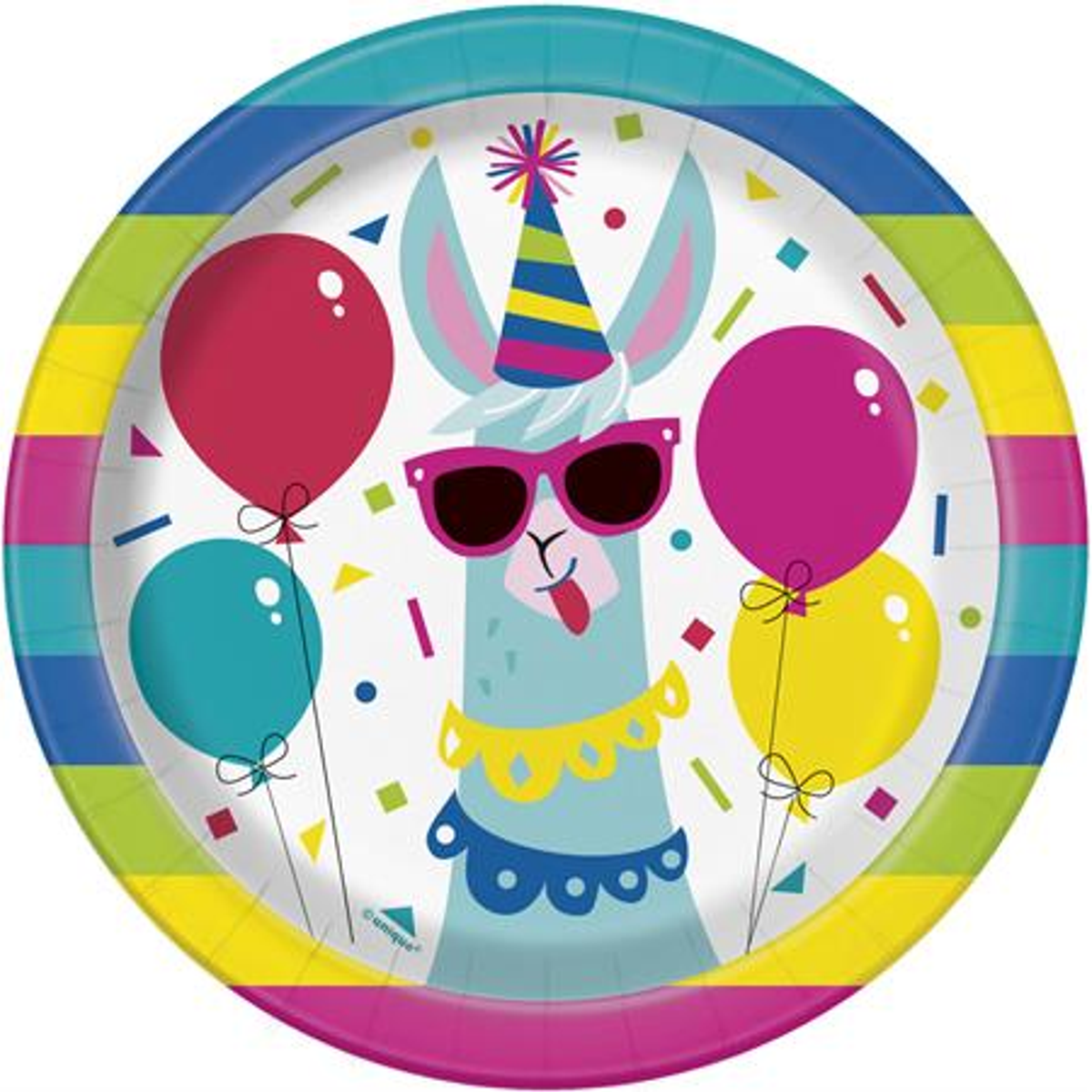 Llama party kopper, 8 stk