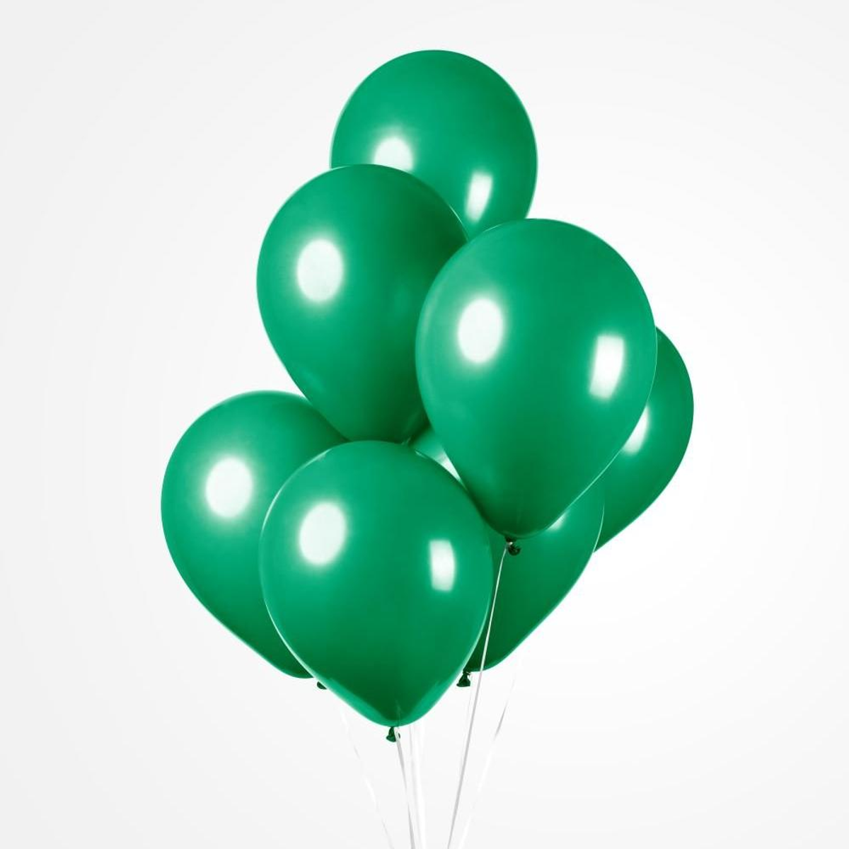 Ballonger, Dark Green, 10stk