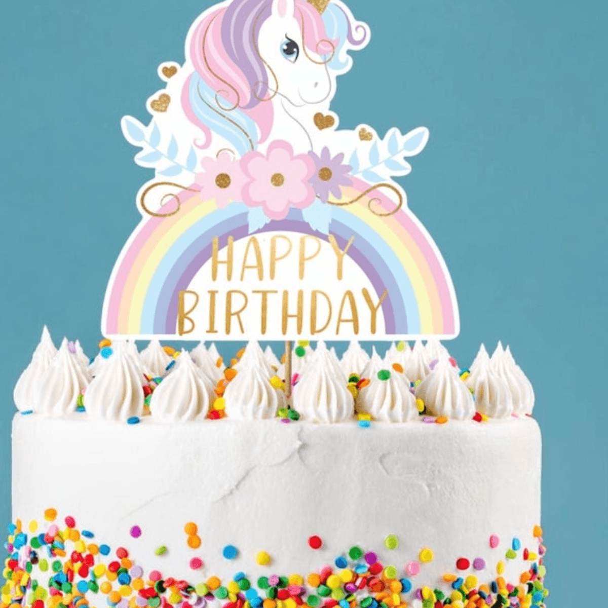 Magisk Enhjørning Kaketopper