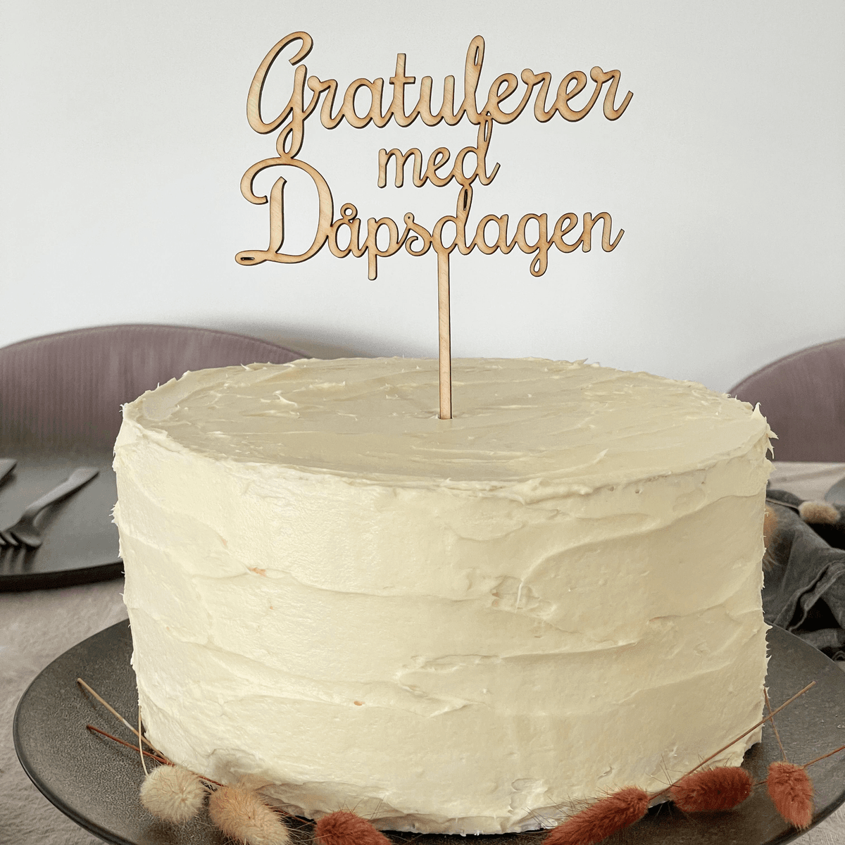 Gratulerer med Dåpsdagen Kaketopper