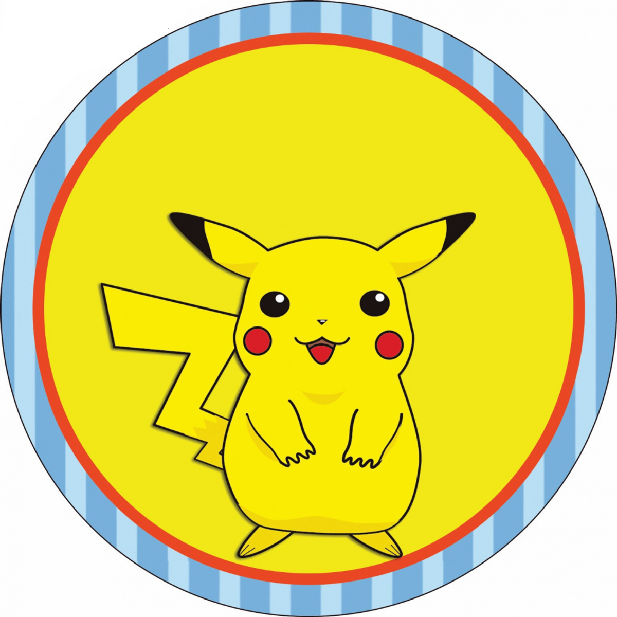 Picachu Kakebilde, 20 cm