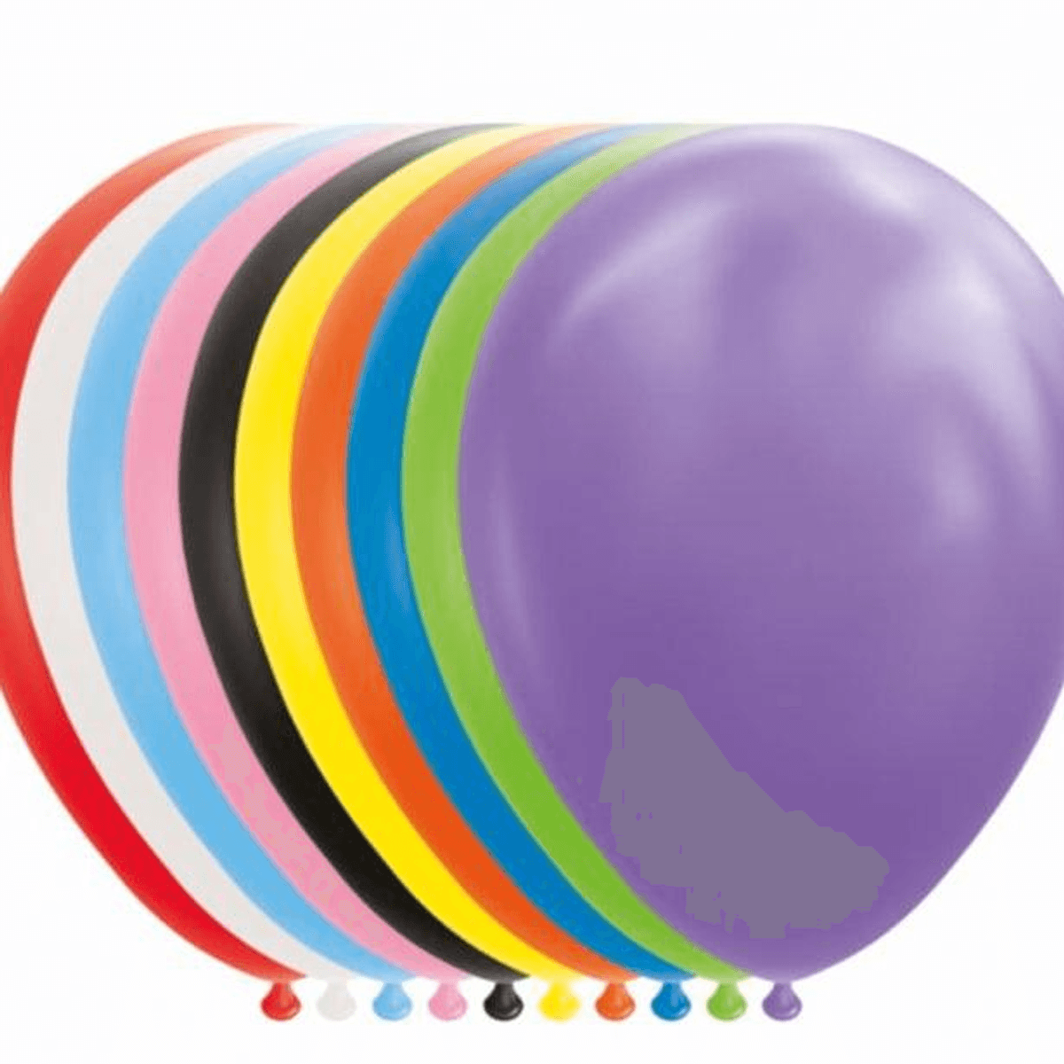 Ballonger, mixed, 25 stk