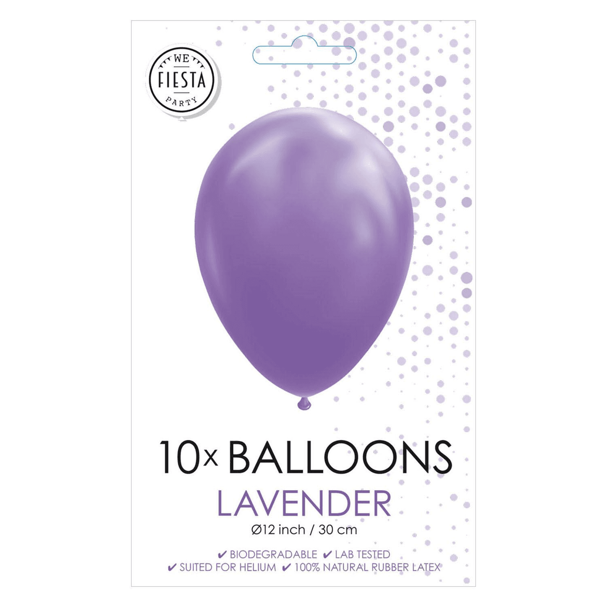 Ballonger, Lavender, 10 stk