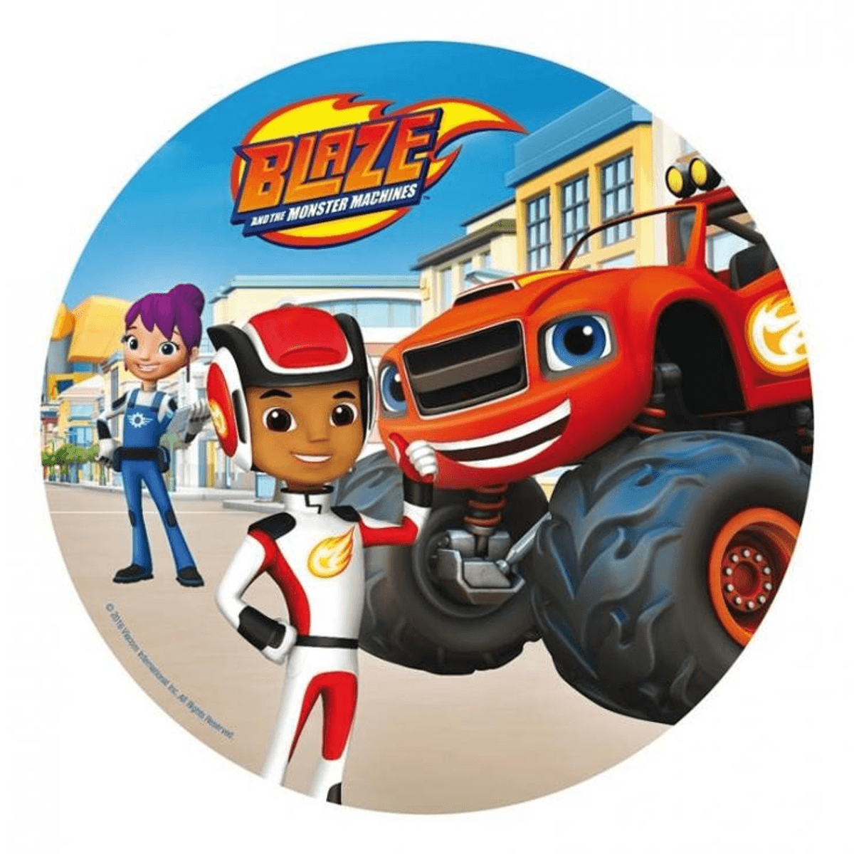 Blaze og Monstermaskinene, Kakebilde