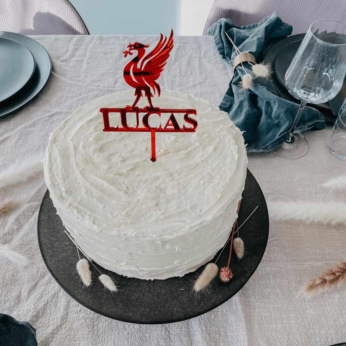 Kaketopper, Liverpool m/ navn