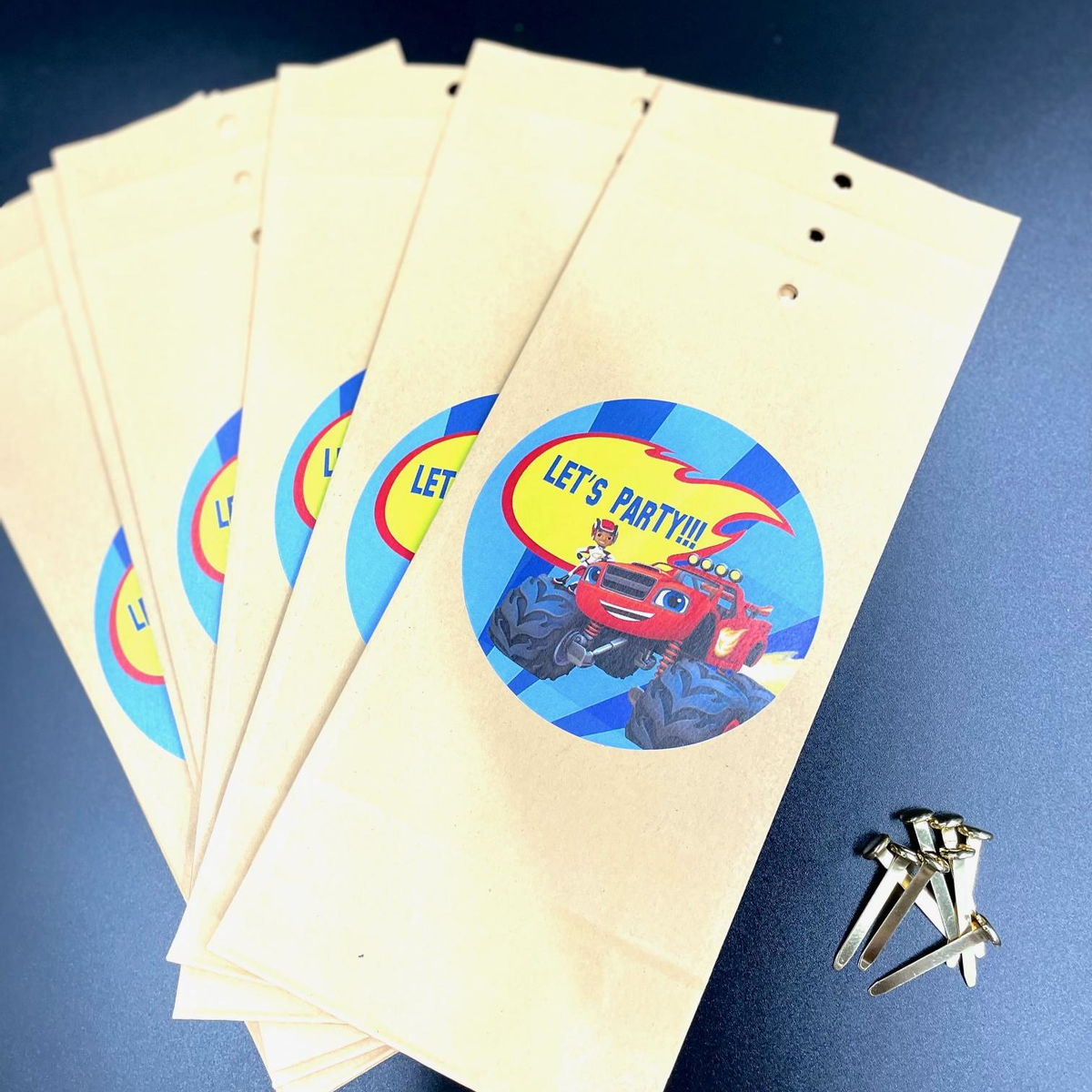 Blaze og Monstermaskinene, godteposer 8 stk