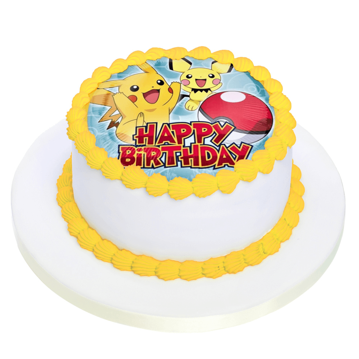 Pokemon Happy Birthday, Kakebilde Sukkerpapir