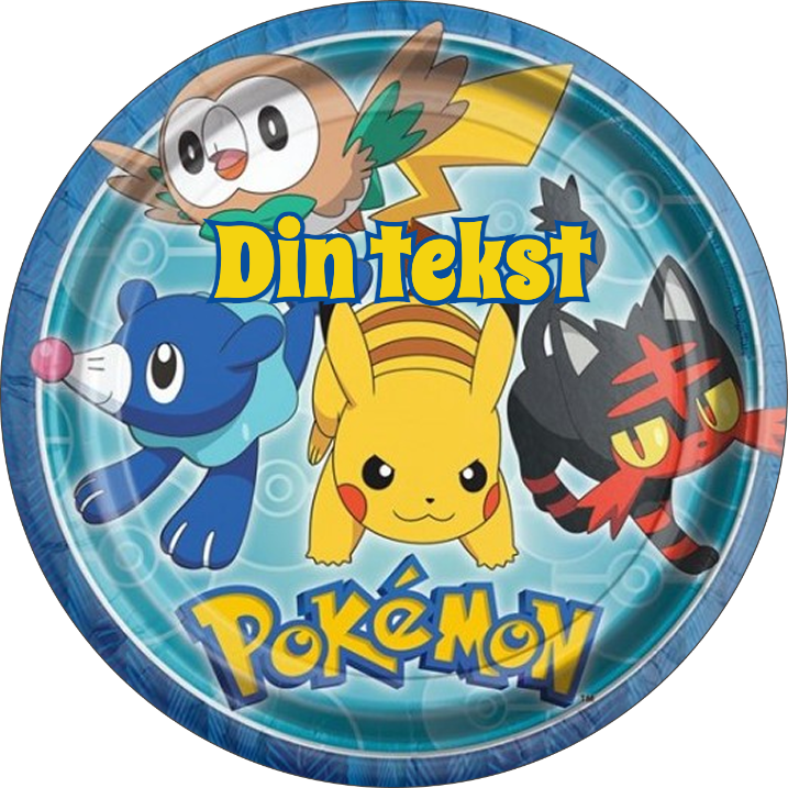 Pokemon Spiselig Kakebilde