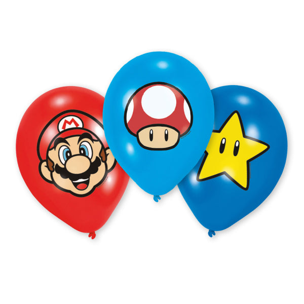 Super Mario Ballonger, 6 stk.