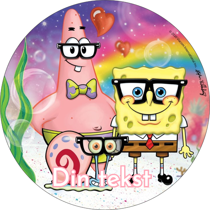 Svampe Bob 2 spiselig kakebilde