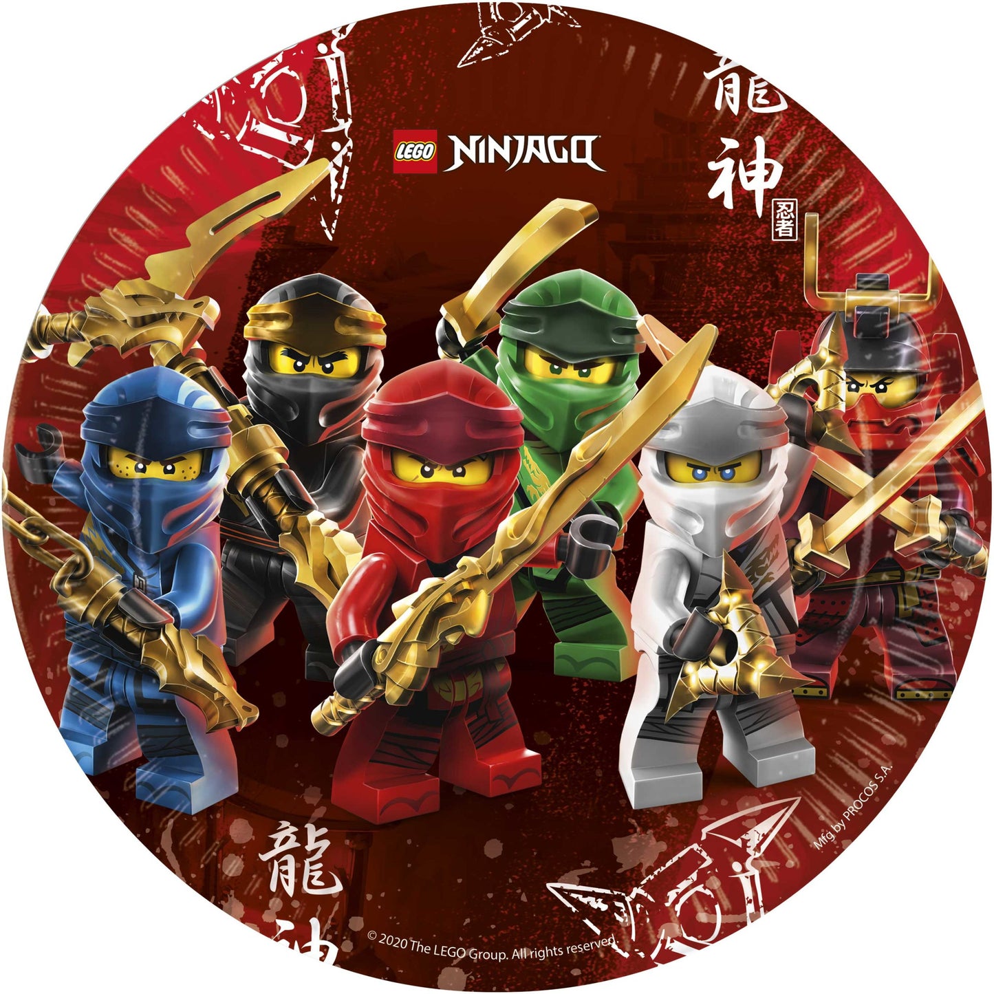 LEGO Ninjago, Tallerker, 8 stk.