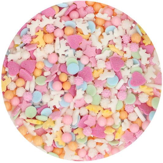 Strøssel, Pastell Enhjørning, 50 g