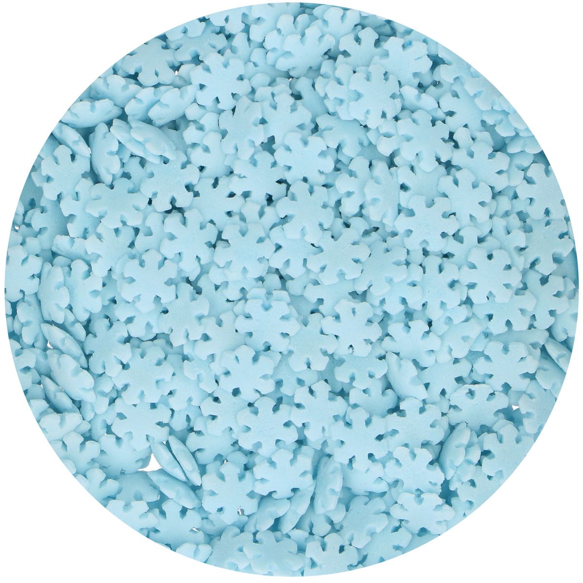 Strøssel, Snøflak Blå, 50 g