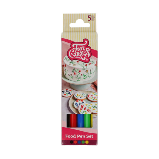 Food Art Pen, Set, 5 stk.