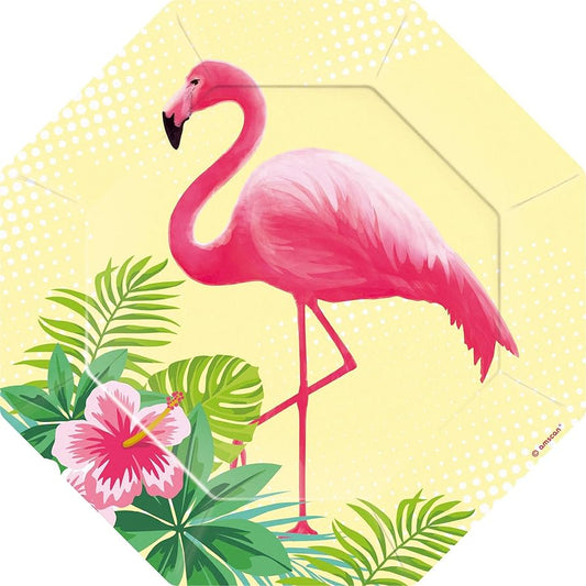Flamingo, Tallerken 6 stk