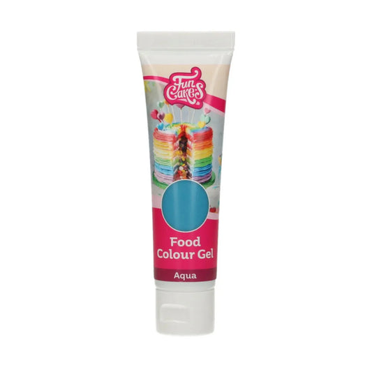 Gel Konditorfarge, Aqua, 30 g