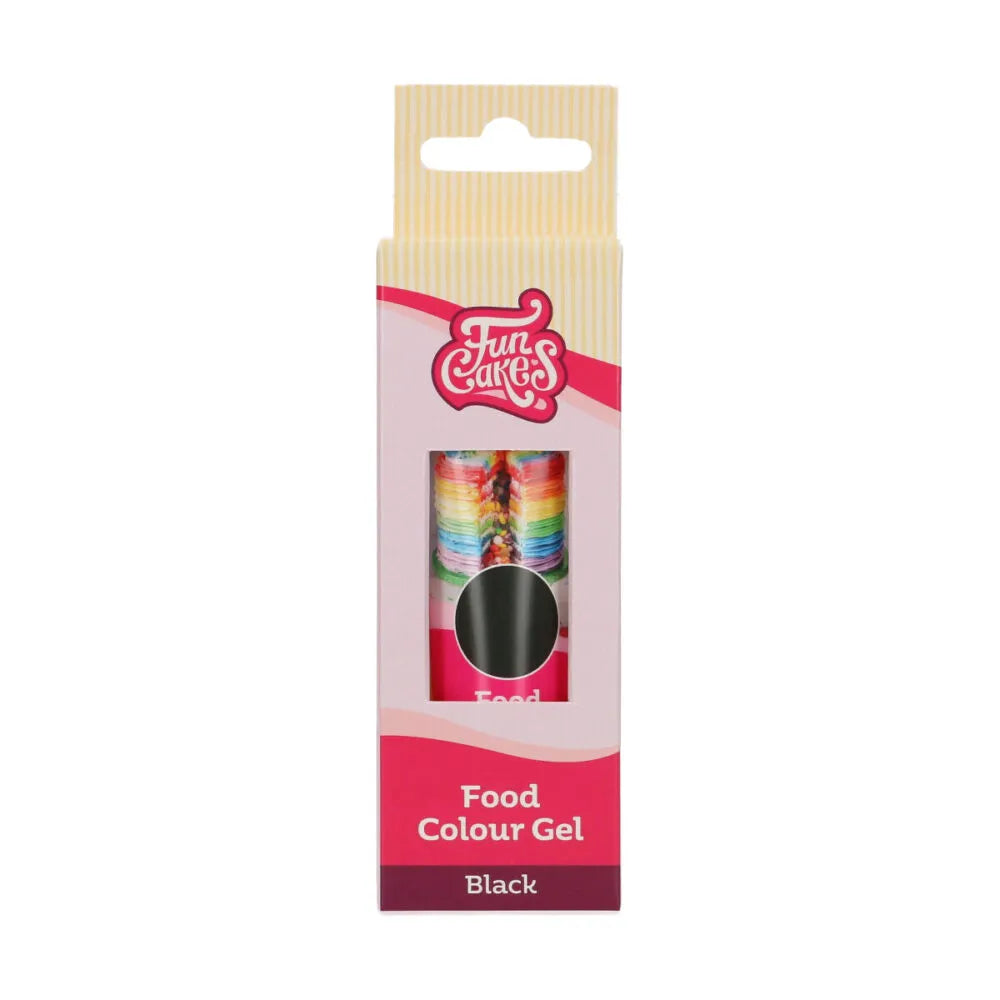 Gel Konditorfarge, Black, 30 g